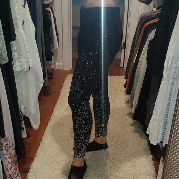 LAST 1❤️Metallic Shimmer Leggings - Picture 11 of 12